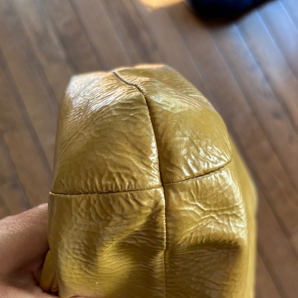 Coach KRISTIN Gold Leather Slouchy Shoulder Bag – 2010, Soft Butter Leather - Picture 6 of 12